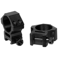 UTG AccuShot 30mm Weaver Low Profile Mount Rings - LP-RGWM-30L4